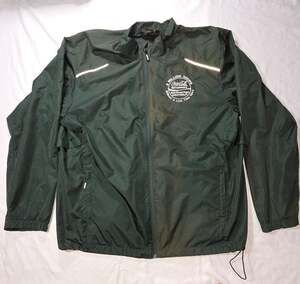 Core365 Coca-Cola Refreshments Windbreaker Jacket Size XL Green